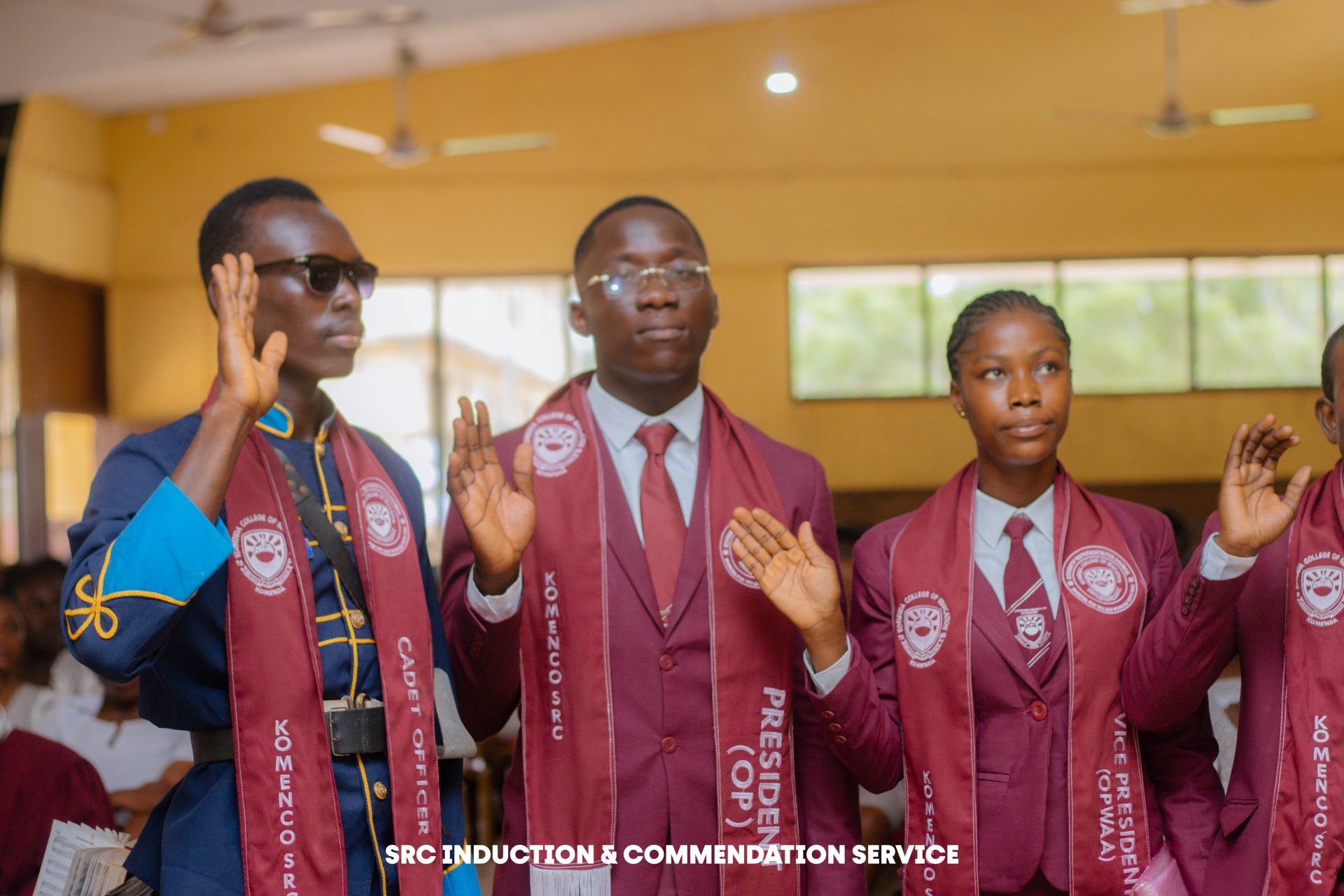SRC HANDING OVER, INDUCTION AND COMMENDATION SERVICE