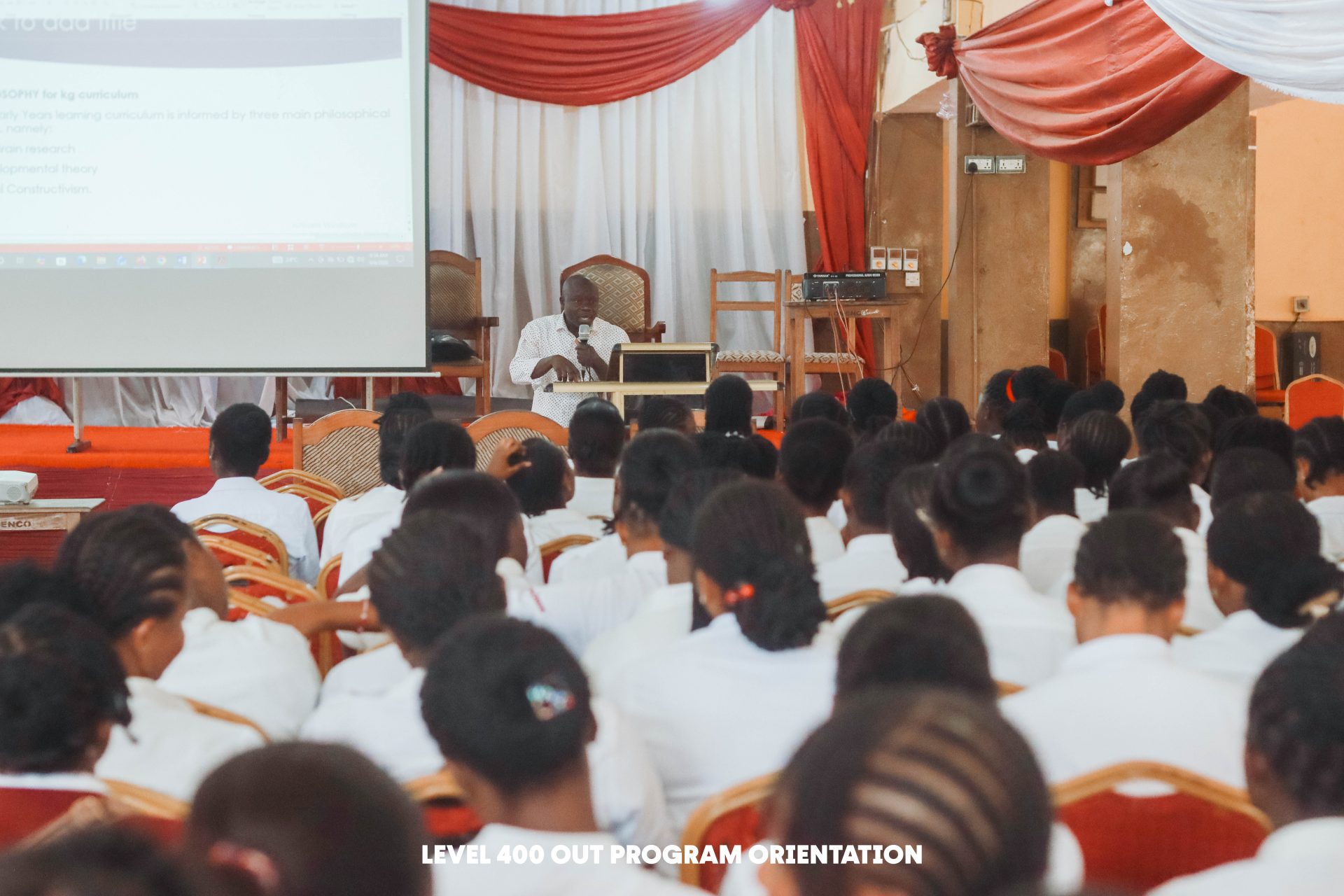 LEVEL 400 OUT PROGRAM ORIENTATION
