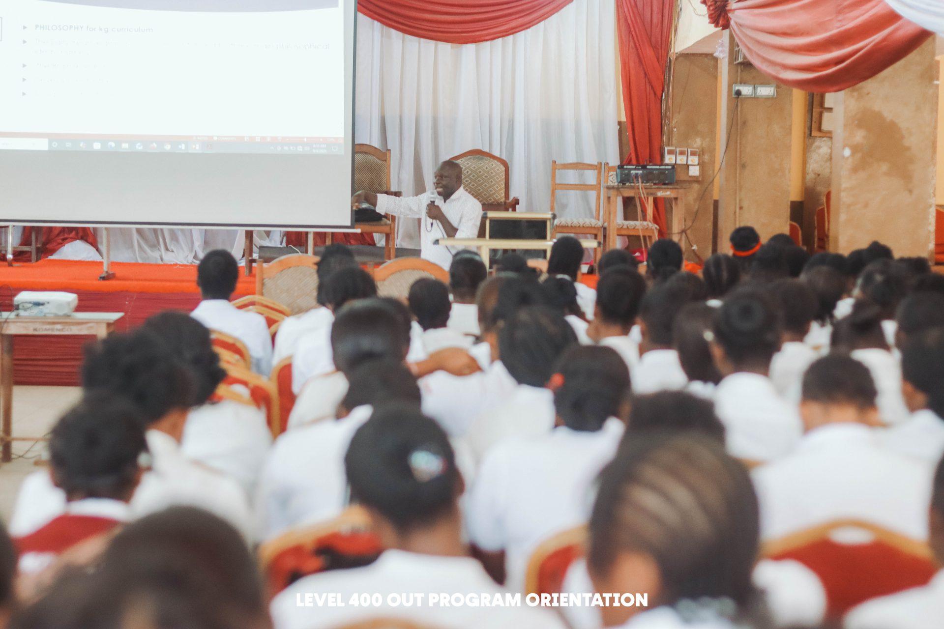 LEVEL 400 OUT PROGRAM ORIENTATION