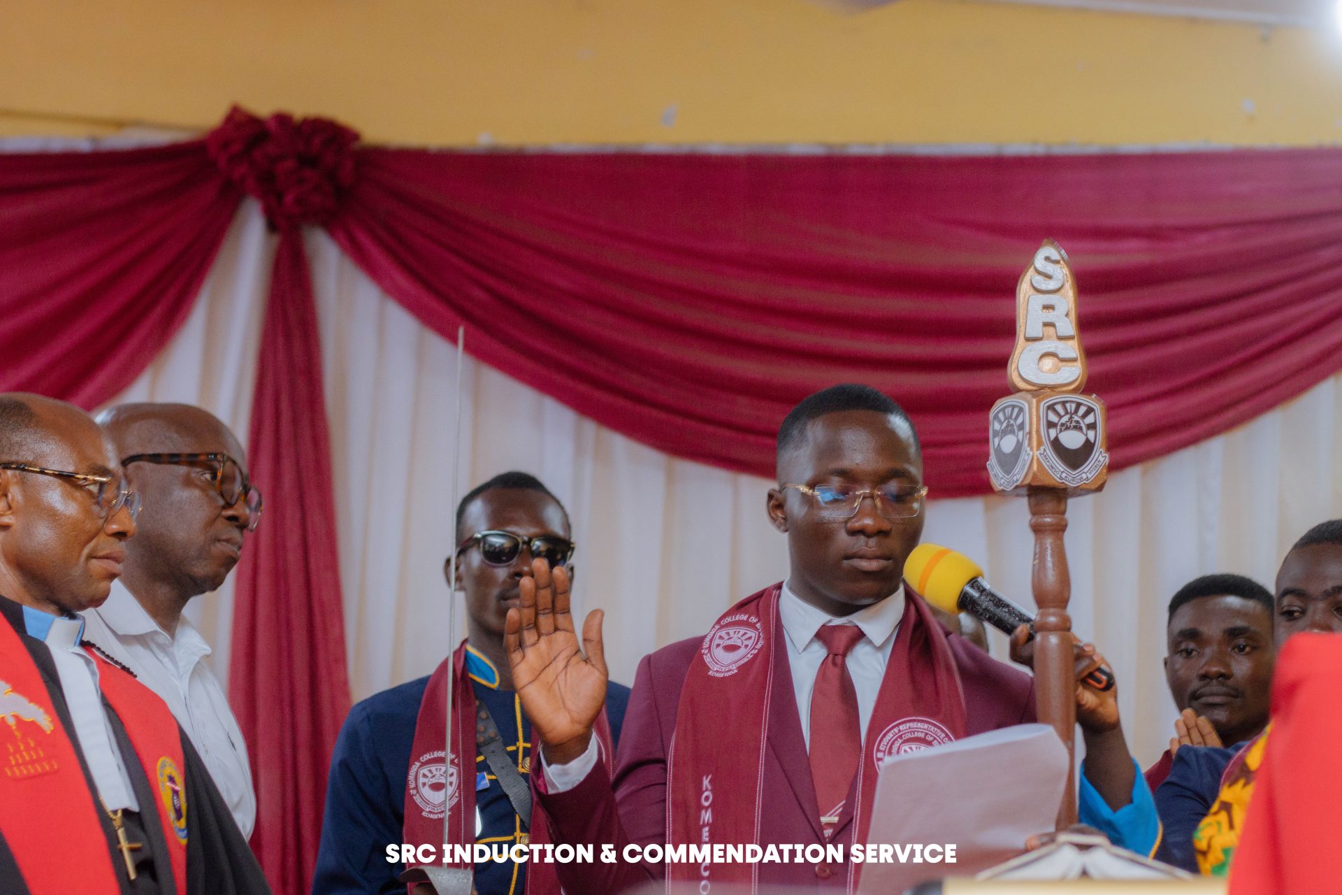 SRC HANDING OVER, INDUCTION AND COMMENDATION SERVICE