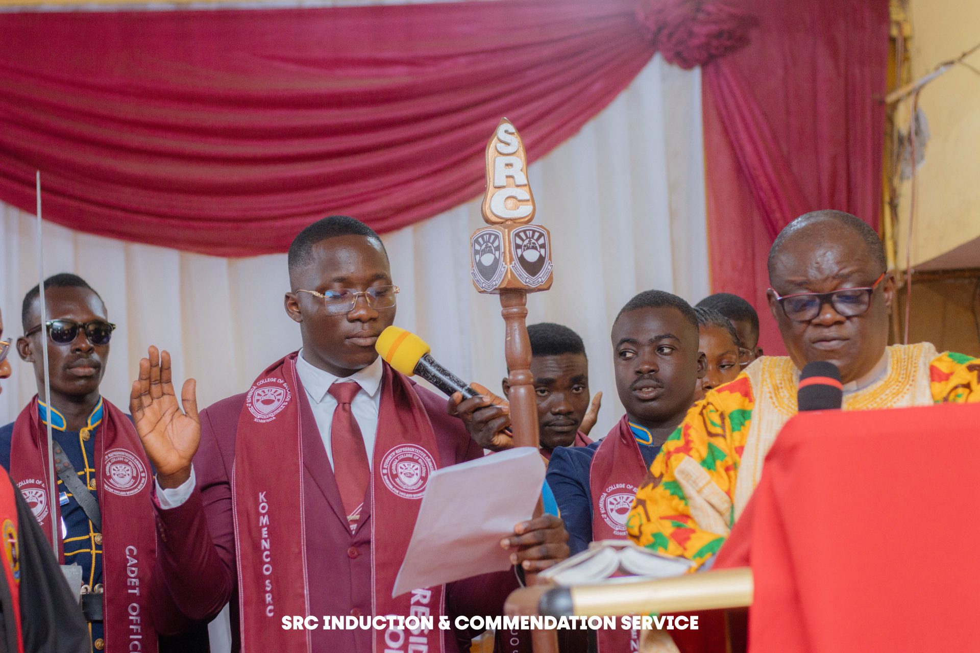 SRC HANDING OVER, INDUCTION AND COMMENDATION SERVICE