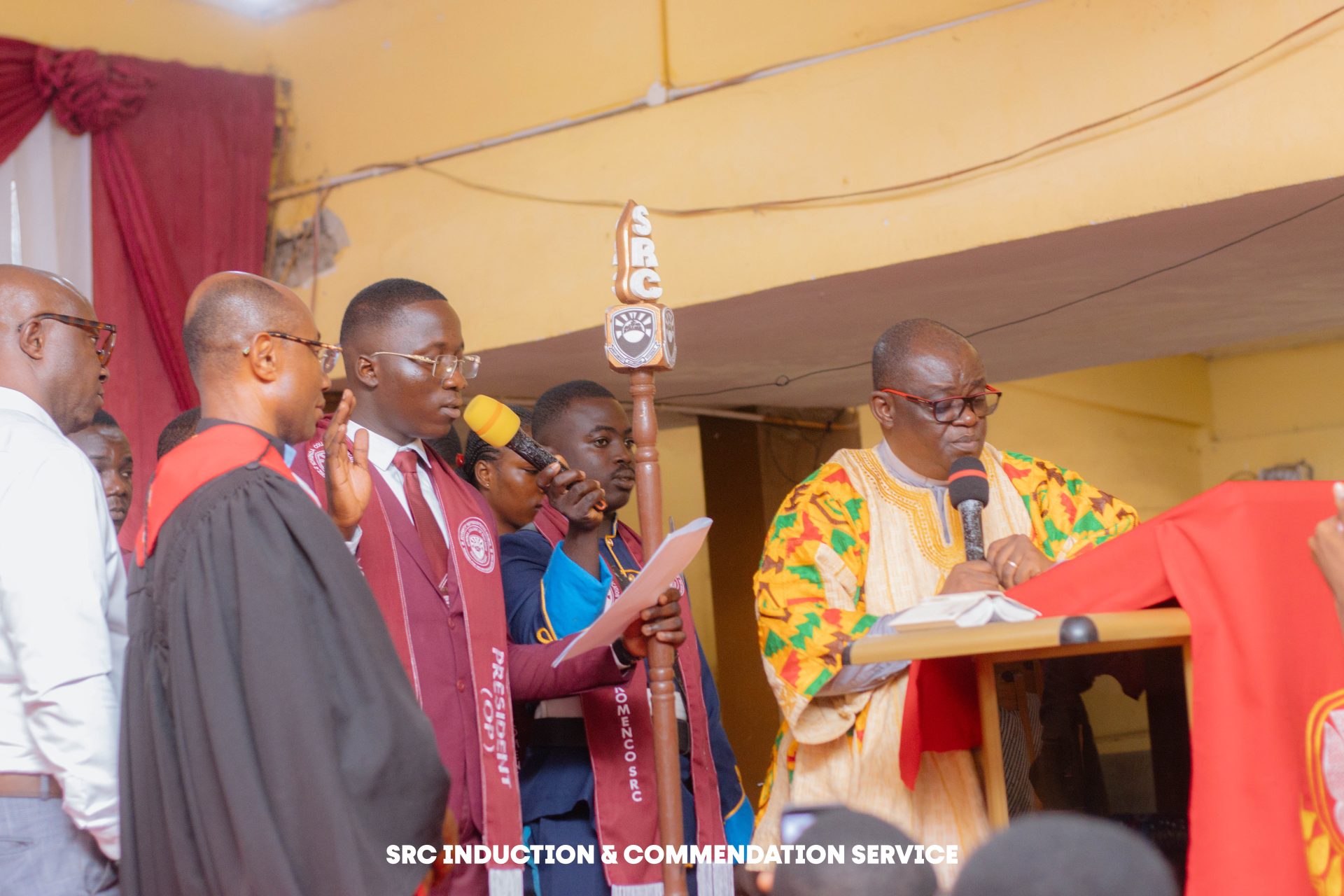 SRC HANDING OVER, INDUCTION AND COMMENDATION SERVICE