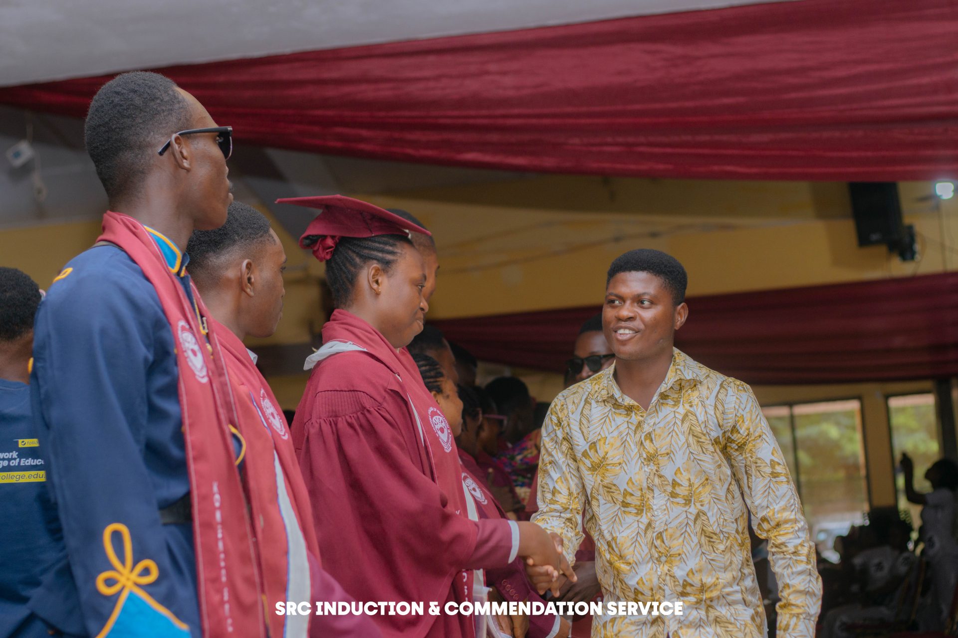 SRC HANDING OVER, INDUCTION AND COMMENDATION SERVICE