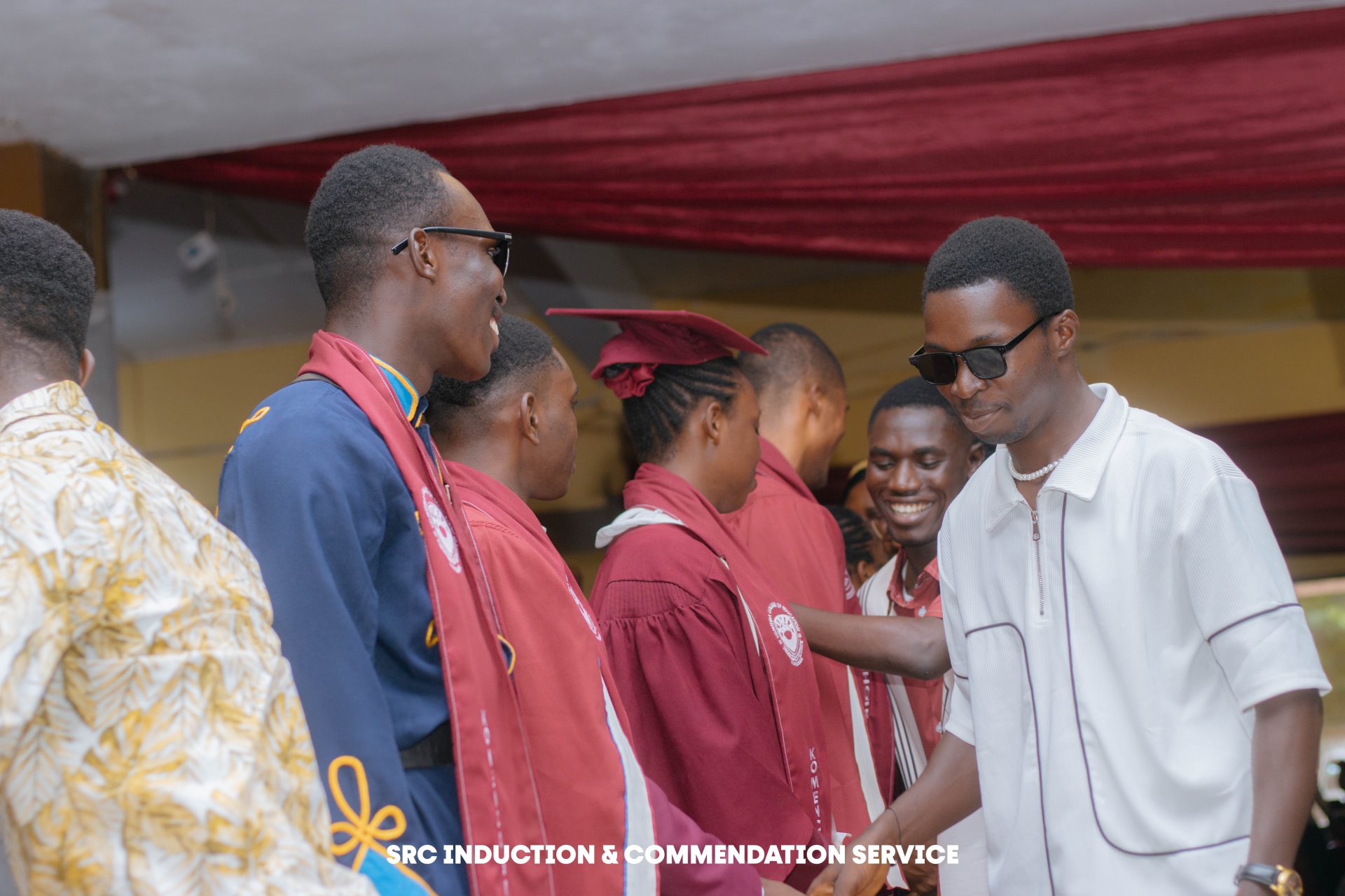 SRC HANDING OVER, INDUCTION AND COMMENDATION SERVICE