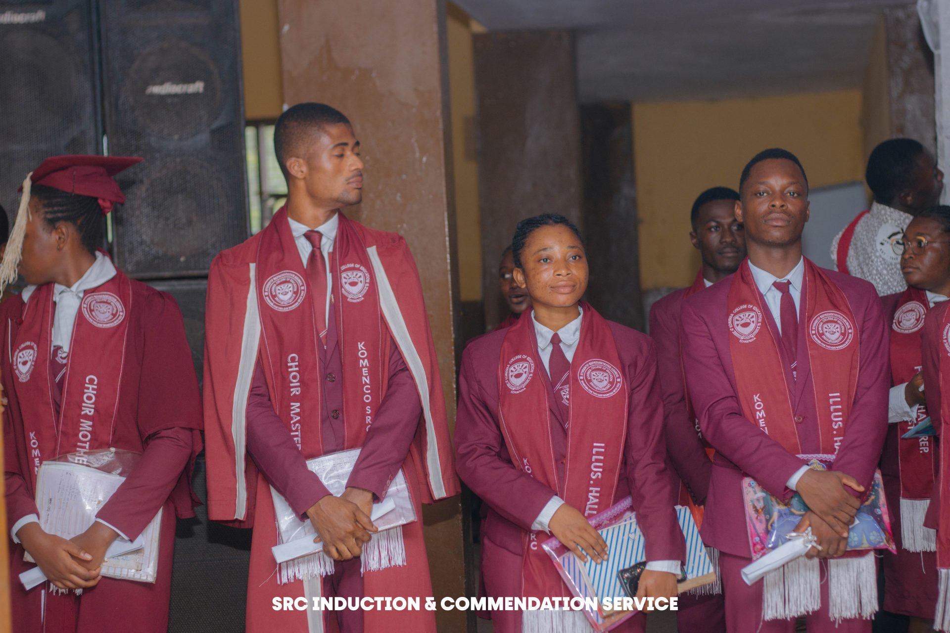 SRC HANDING OVER, INDUCTION AND COMMENDATION SERVICE