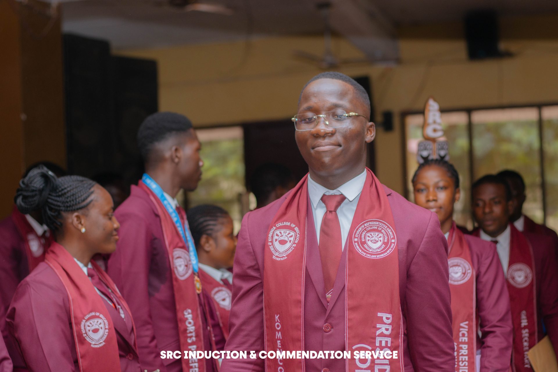 SRC HANDING OVER, INDUCTION AND COMMENDATION SERVICE