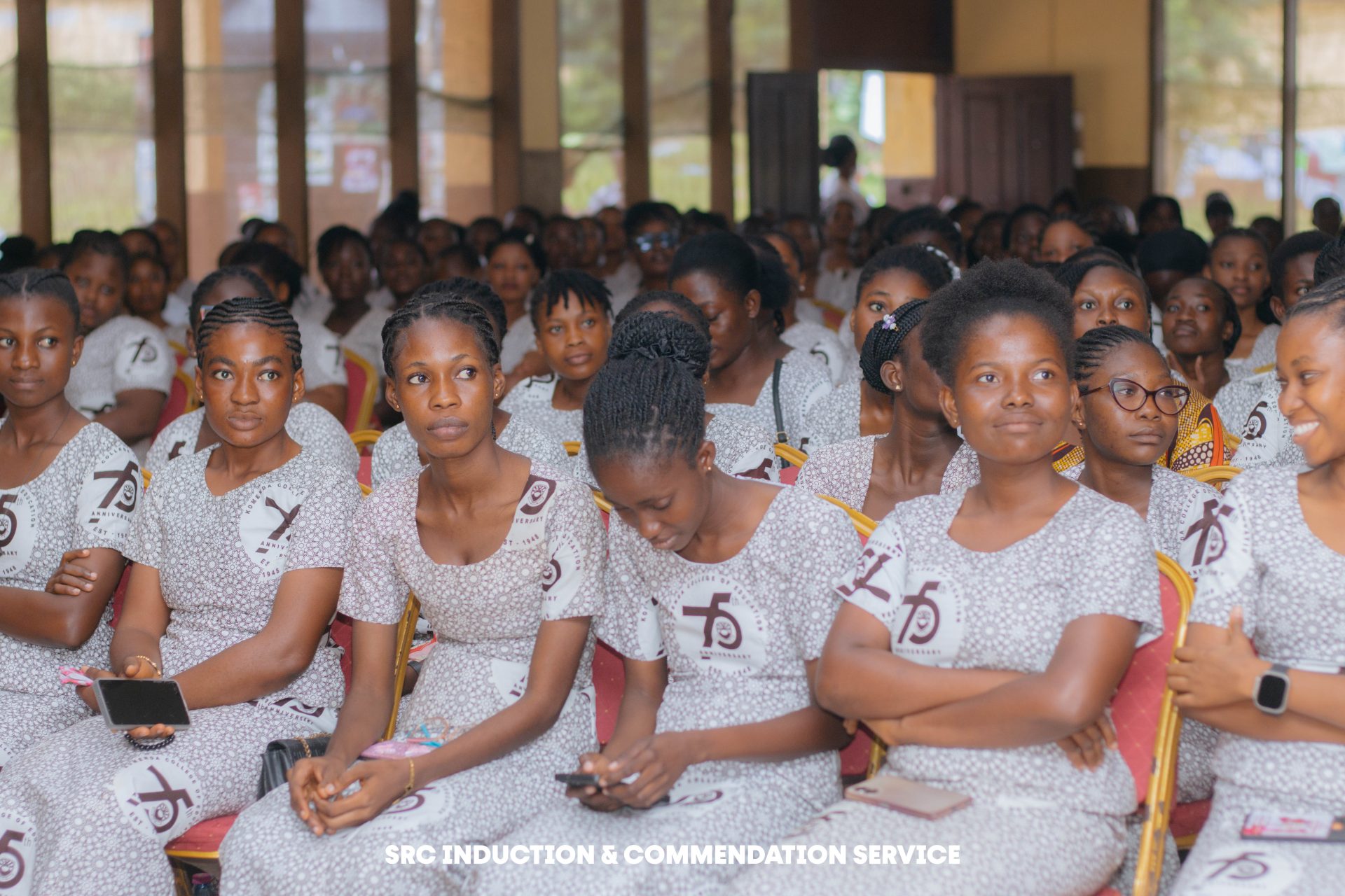 SRC HANDING OVER, INDUCTION AND COMMENDATION SERVICE