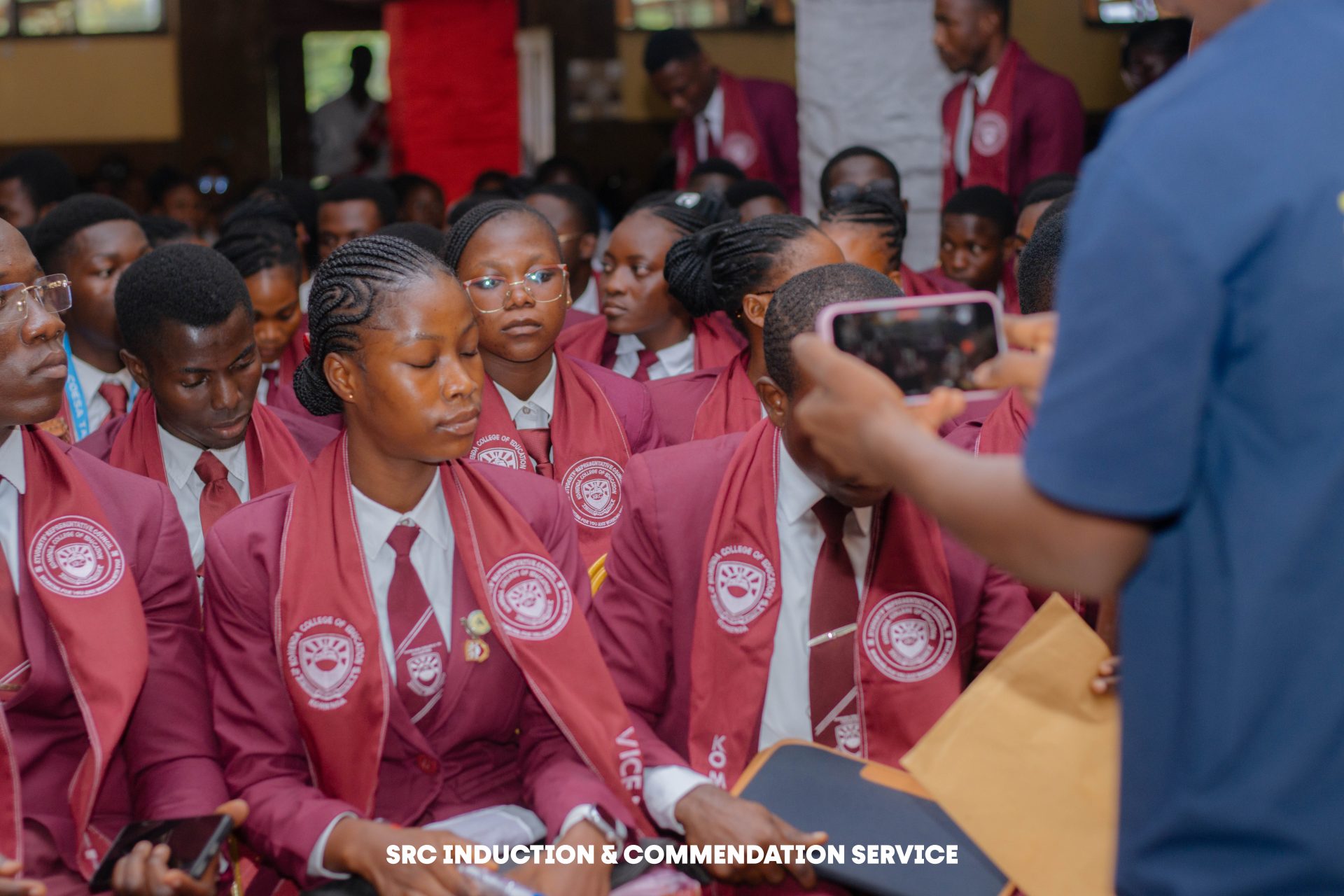 SRC HANDING OVER, INDUCTION AND COMMENDATION SERVICE