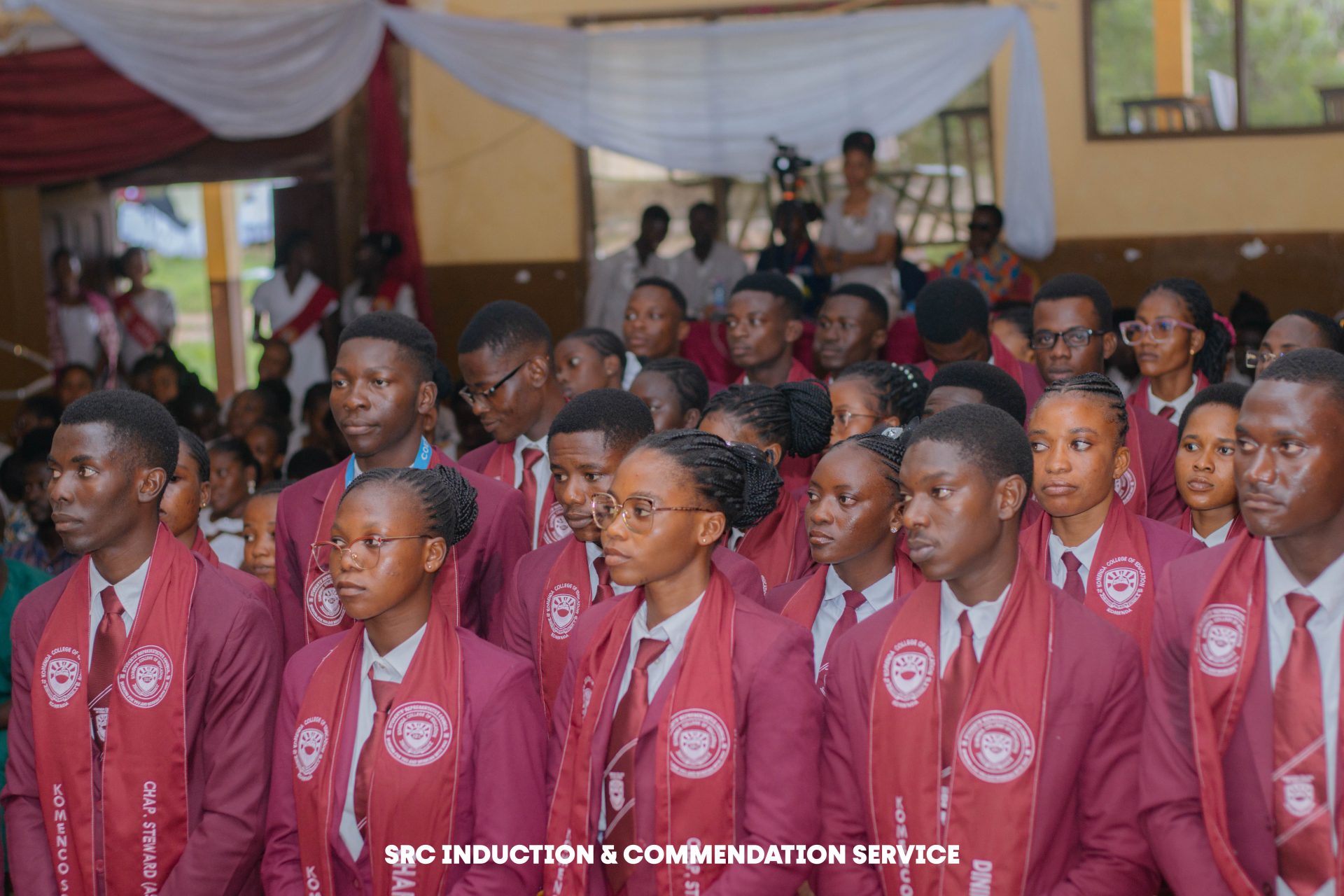 SRC HANDING OVER, INDUCTION AND COMMENDATION SERVICE