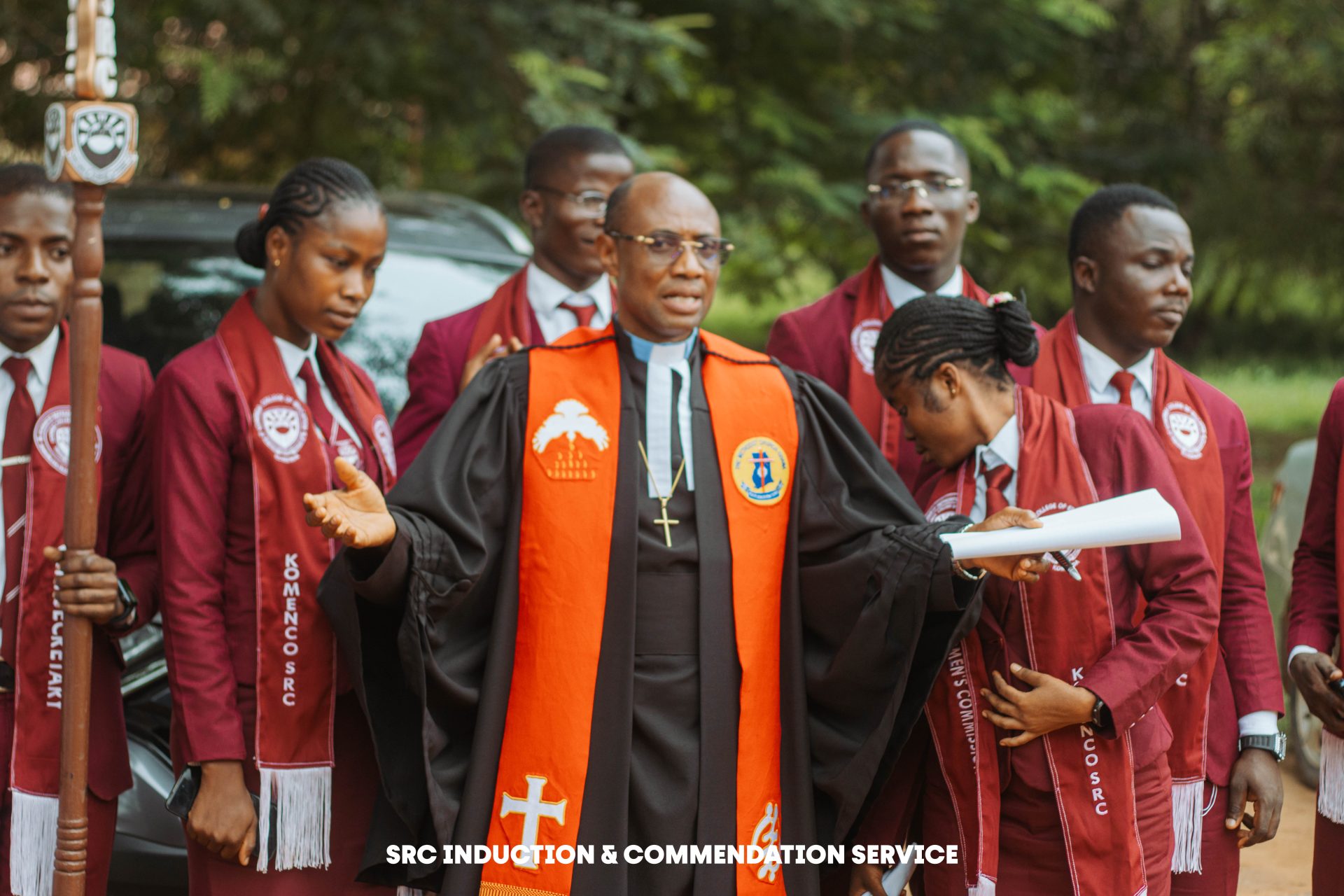 SRC HANDING OVER, INDUCTION AND COMMENDATION SERVICE