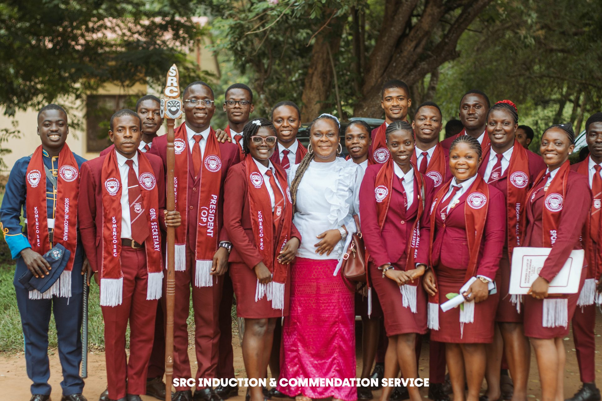 SRC HANDING OVER, INDUCTION AND COMMENDATION SERVICE
